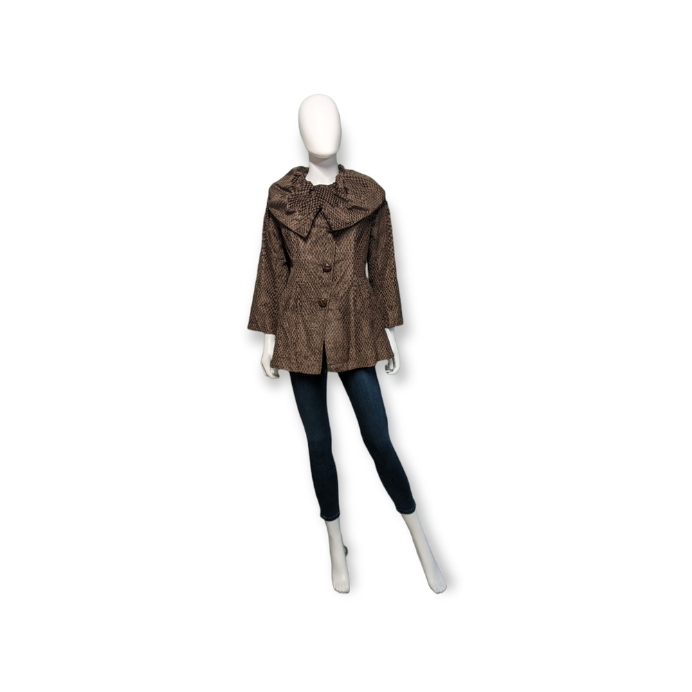 Ryu Light Weight Coat Chocolate Brown M